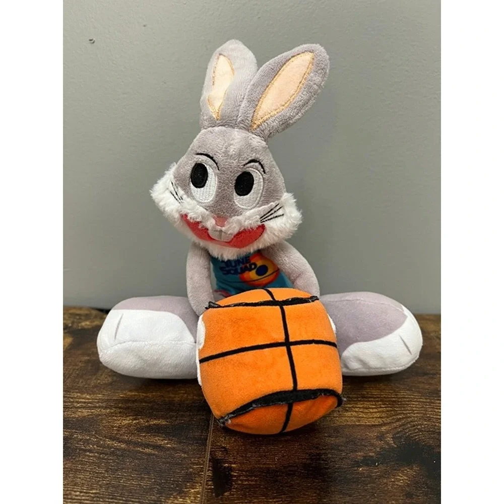 Bugs Bunny Space Jam A New Legacy Tune Squad Plush Basketball BARK Looney Tunes